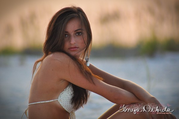 Female model photo shoot of TonyaDeAndaPhotography in Gulf Shores, AL