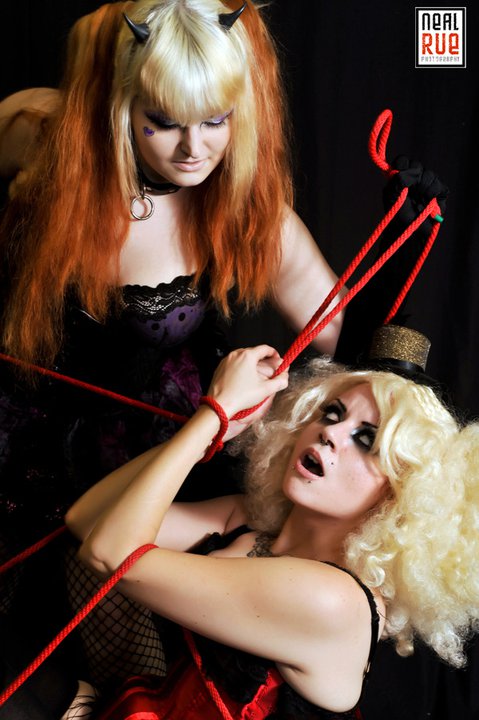 Female model photo shoot of Dolly August and Scarlett Rage by Neal Rue in Jacksonville, Florida