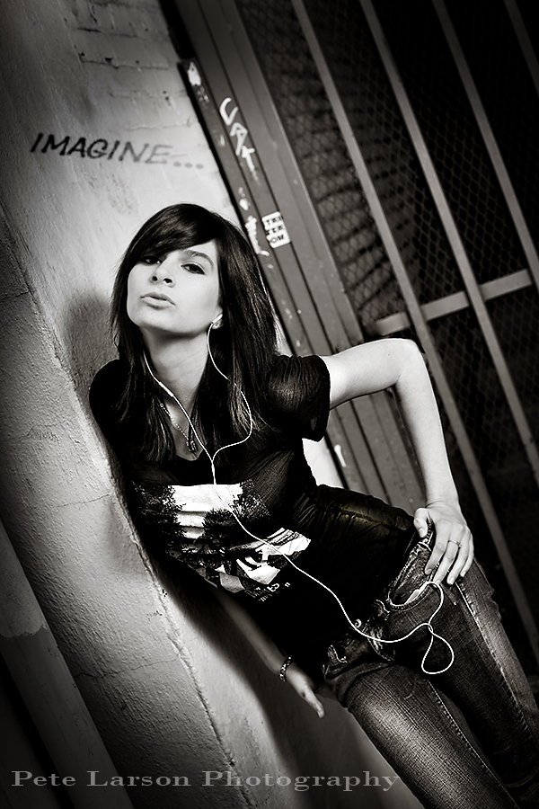 Female model photo shoot of Jenna Lynn Larson in Downtown San diego