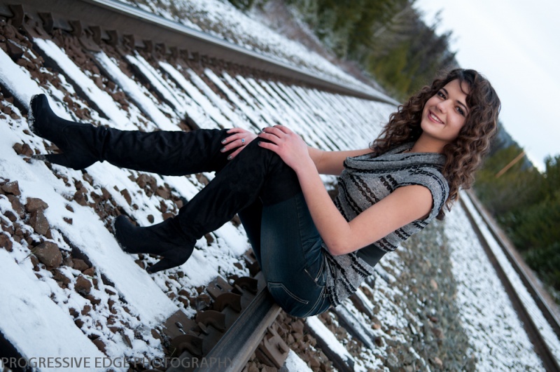 Female model photo shoot of Hannah Grenon in Prince George