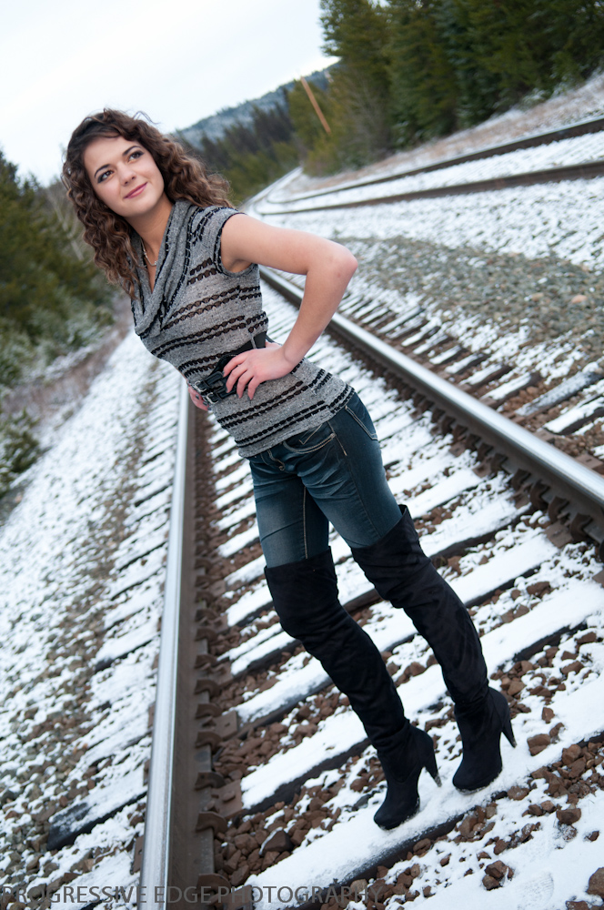 Female model photo shoot of Hannah Grenon in Prince George
