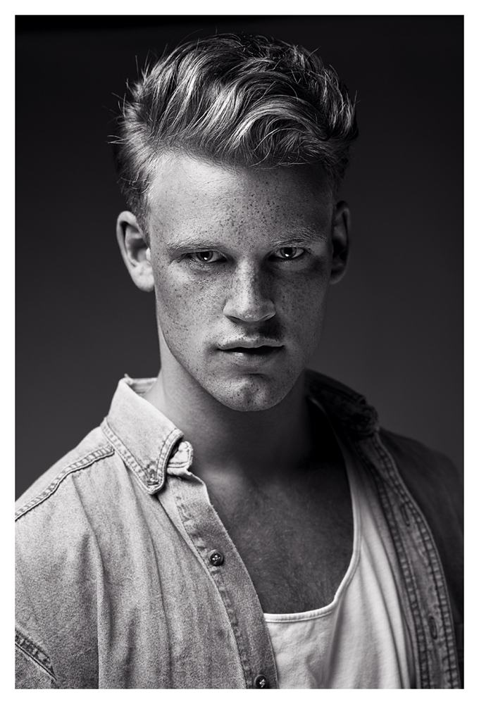 Male model photo shoot of Johan Ahlbom in BorÃ¥s, Sweden