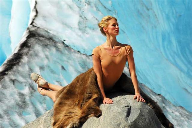 Female model photo shoot of Hayley Laura in Norwegian Glasier