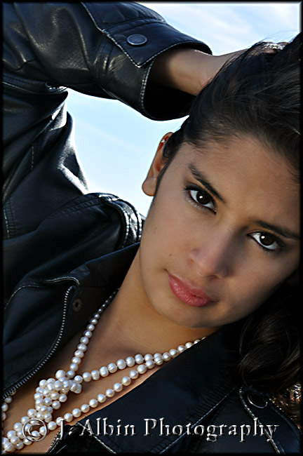 Female model photo shoot of Romina Isabel by J Albin Photography