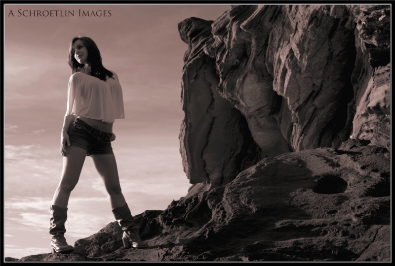 Male and Female model photo shoot of Schroetlin Photography and Whitney Woodard in Lanikai Lookout  Oahu, HI