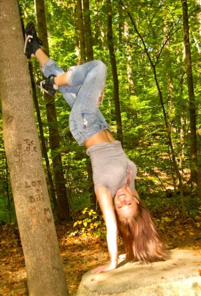 Female model photo shoot of Gypsy Liese in Overlea, MD (park)
