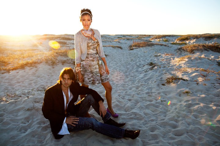 Female and Male model photo shoot of Araceli Vazquez and Andrei Razmeritsa by NATALIE SEMA