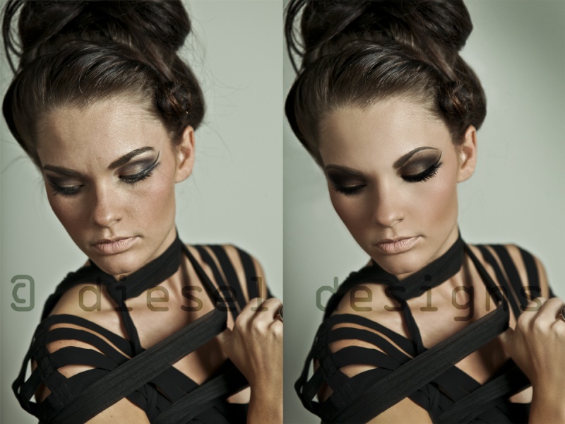 Female model photo shoot of Diesel Designs by sara kiesling