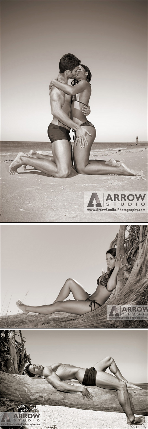 Male and Female model photo shoot of arrow studio, Miss_Disney and Jorge Luis DLC in St. Pete Beach