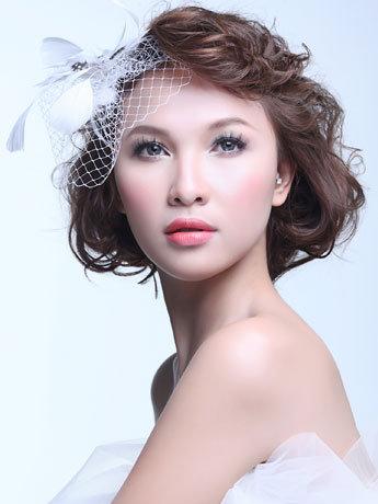 Female model photo shoot of LAM - MUA n hairstylish