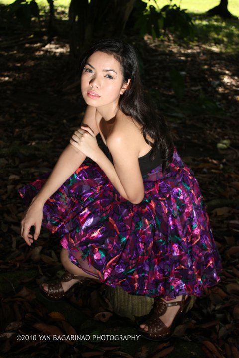 Female model photo shoot of camille clarisse in UP diliman