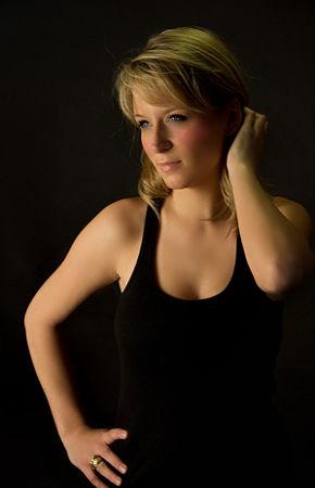 Female model photo shoot of Jennifer Laurie by OVERLAGSEN