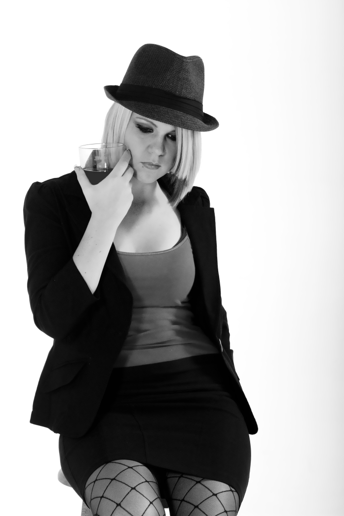 Female model photo shoot of KayOC in dK3 Studios, digital art by Aegis Imagery