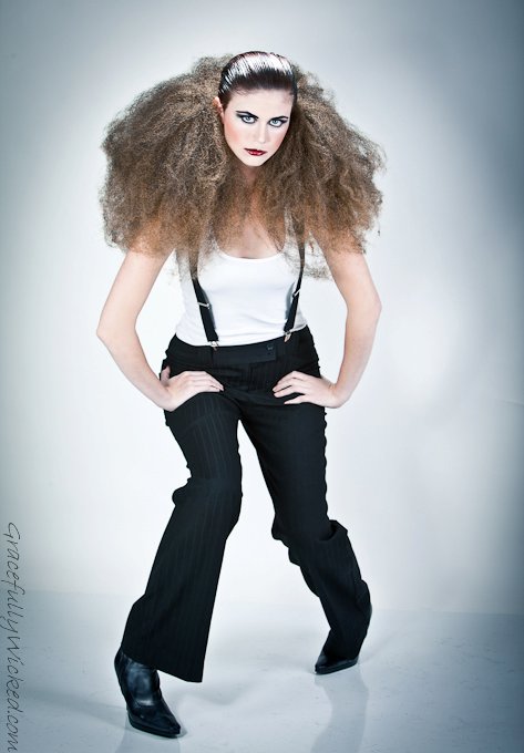 Female model photo shoot of Paige Stephens, hair styled by Rene Osuna