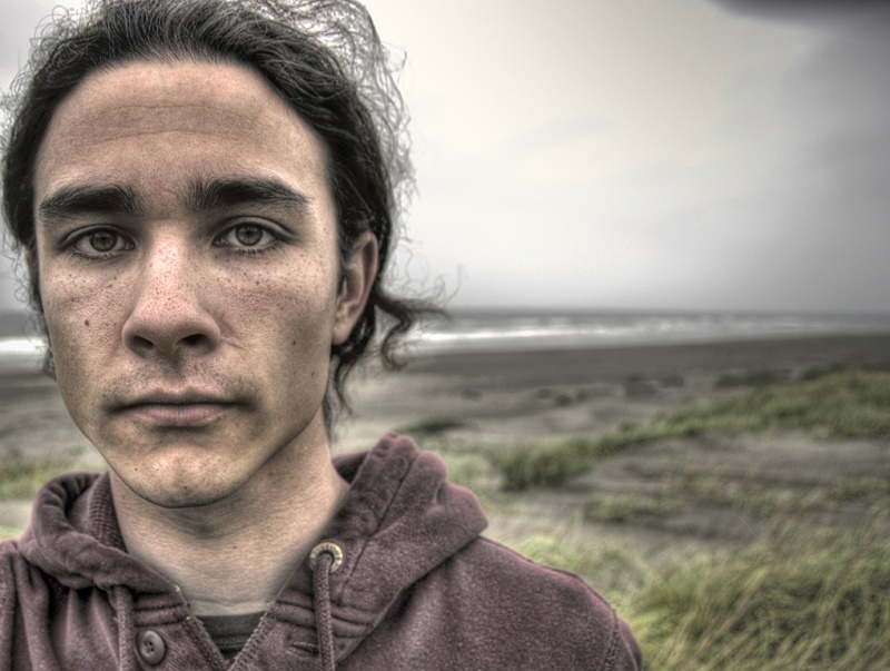 Male model photo shoot of Aaron E Photography in Oregon Coast
