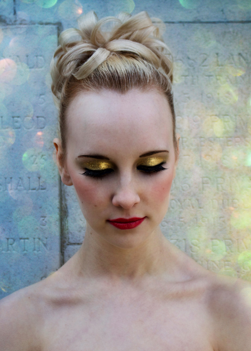 Female model photo shoot of Heather Louise MUA and Ellis Rider, hair styled by Ashleigh Turner