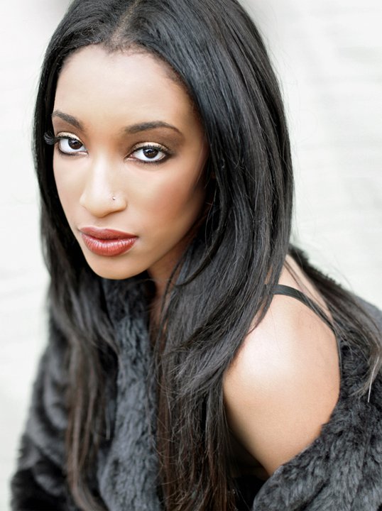 Female model photo shoot of Kaiya Montague by Jennifer Alder, makeup by Marissa Na