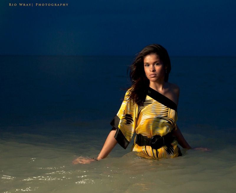 Female model photo shoot of Neaa by Rio Wray in IL State Beach in the Harbor