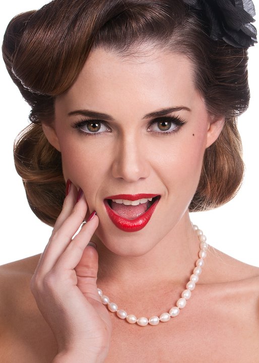 Female model photo shoot of SEBeauty Makeup n Hair