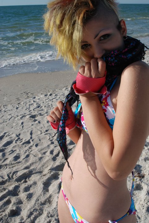 Female model photo shoot of Rosenkreuz in Naples, FL