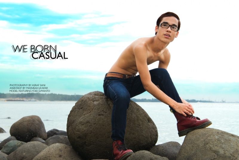 Male model photo shoot of Asraf Sani in Singapore
