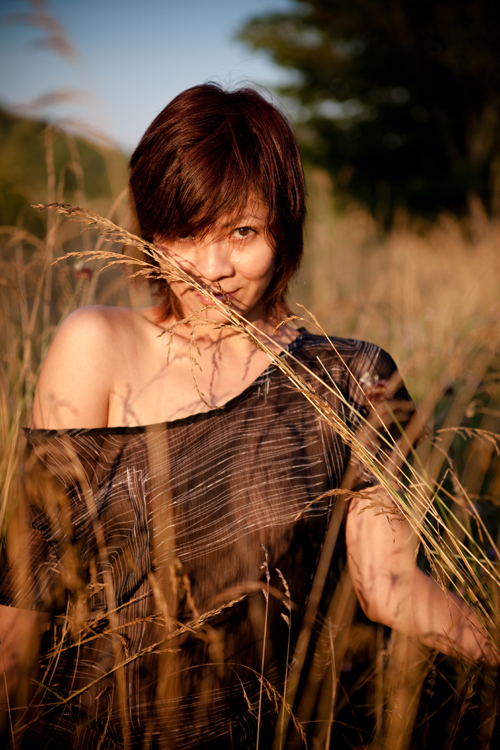 Female model photo shoot of Thuan by ImprovisationalPortrait in Gaithersburg, MD