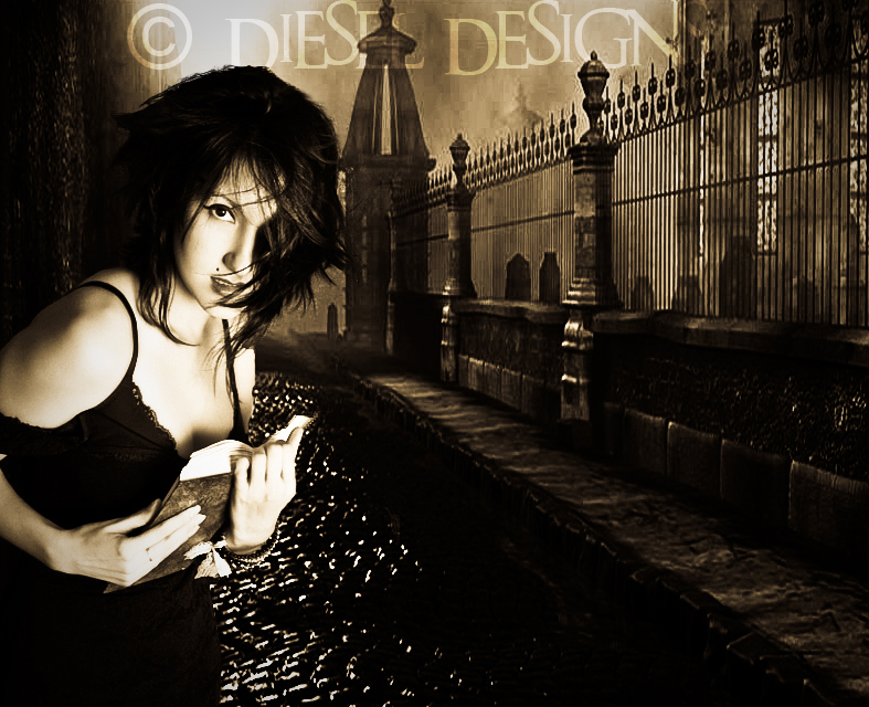 Female model photo shoot of Diesel Designs and AlexandraTheGreat by zenandjuice photography