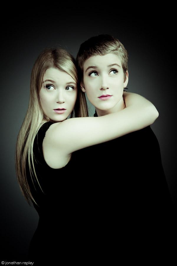 Female model photo shoot of vanessa foley and Lydia  Hamilton by Jonathan Rapley