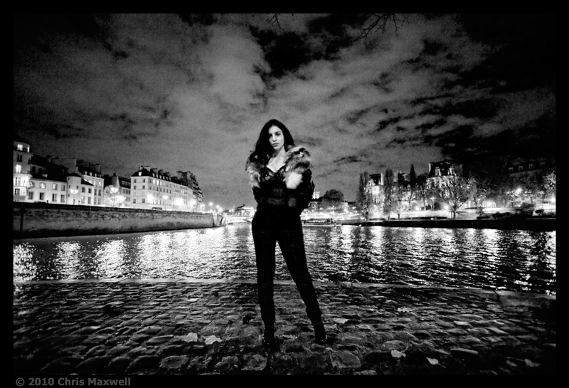 Female model photo shoot of Aubrey Reeves by Chris Maxwell in Paris