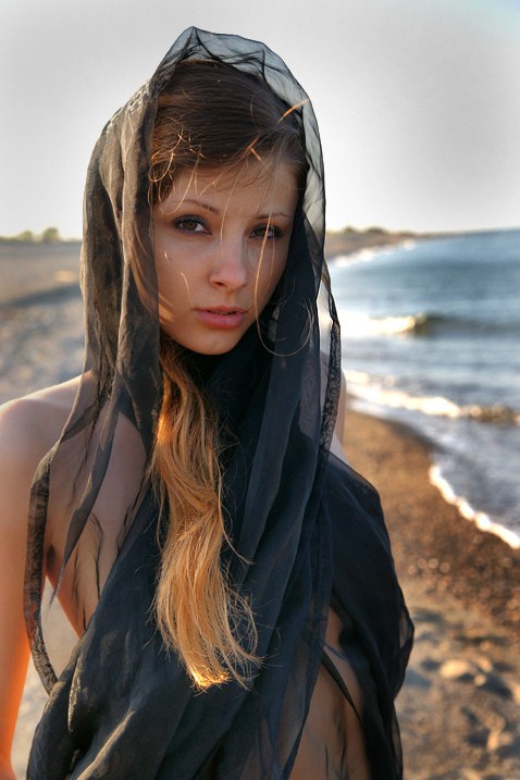 Female model photo shoot of Aegise by Pavel Danel in Argeles sur Mer - France