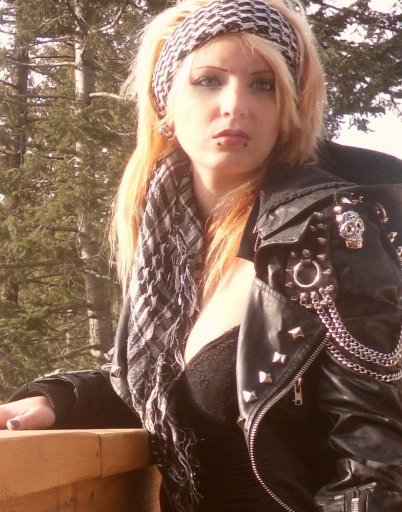 Female model photo shoot of Cera Sabotage in Golden, BC