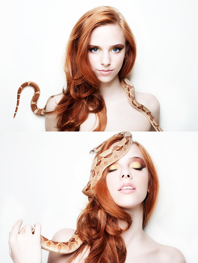 Female model photo shoot of MakeUp by Lez by Jenn Hoffman Photograph