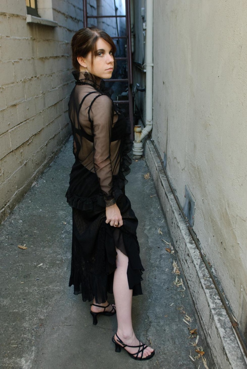 Female model photo shoot of Aurellius Baskerville by Randy Wentzel in Sonoma, CA, clothing designed by Loki's Romance
