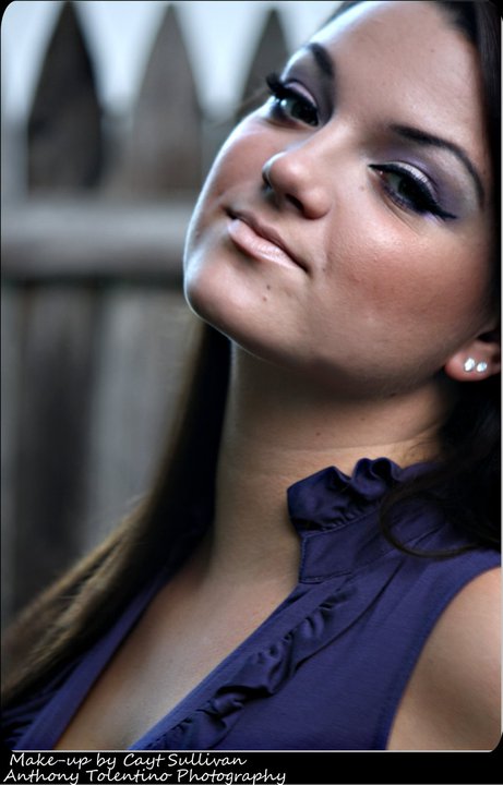 Female model photo shoot of Cayti Fattore by Anthony Tolentino, makeup by Cayt Sullivan