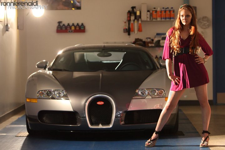 Female model photo shoot of Melinda Jo in Club Auto, Lakewood, CO