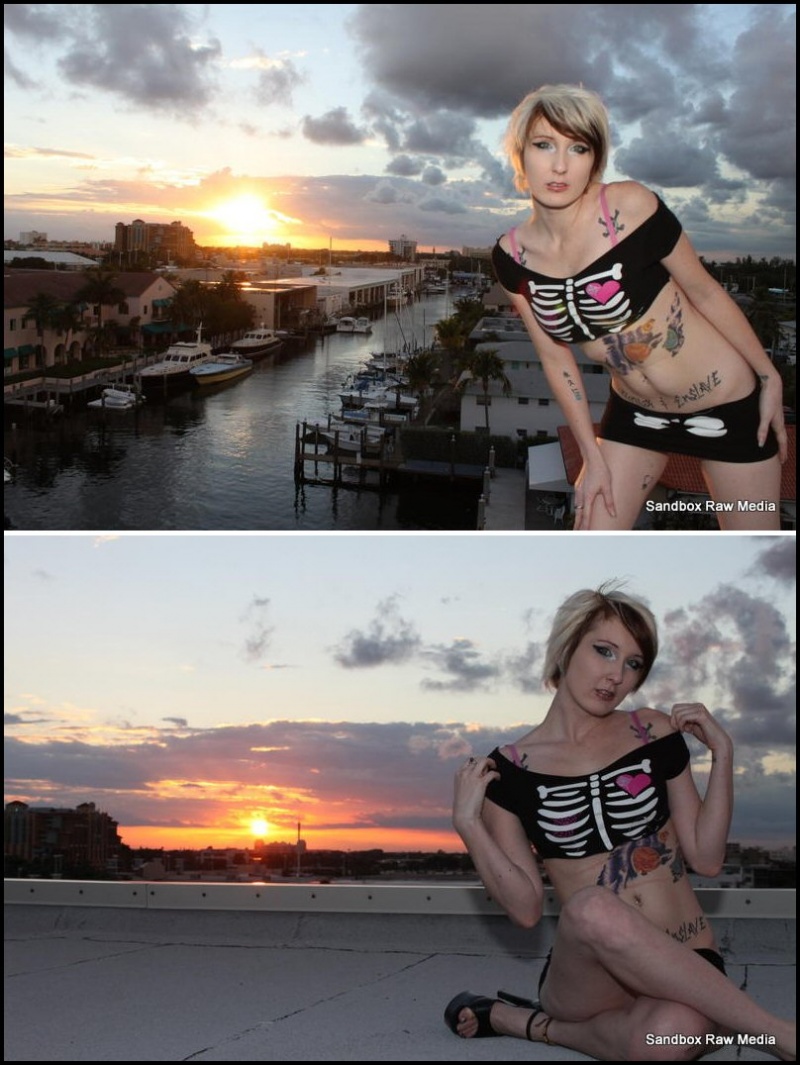 Female model photo shoot of Kitti Monster by Sandbox Raw