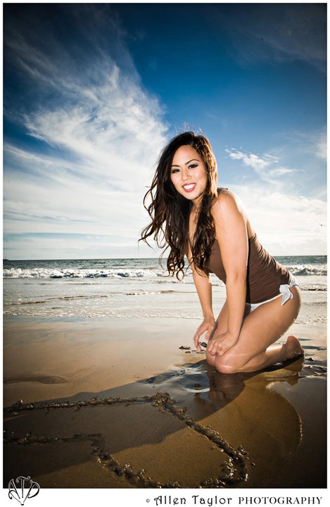 Female model photo shoot of MzMarisol by Allen Taylor Studios in Seal Beach, CA