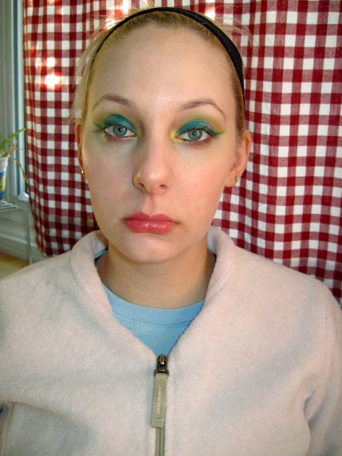Female model photo shoot of Makeup Mercenary in Fredericton, NB
