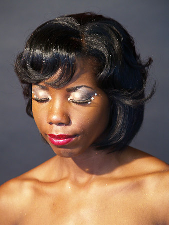 Female model photo shoot of Nastassia Star Hewitt in The Remedy  Hair & Body Spa