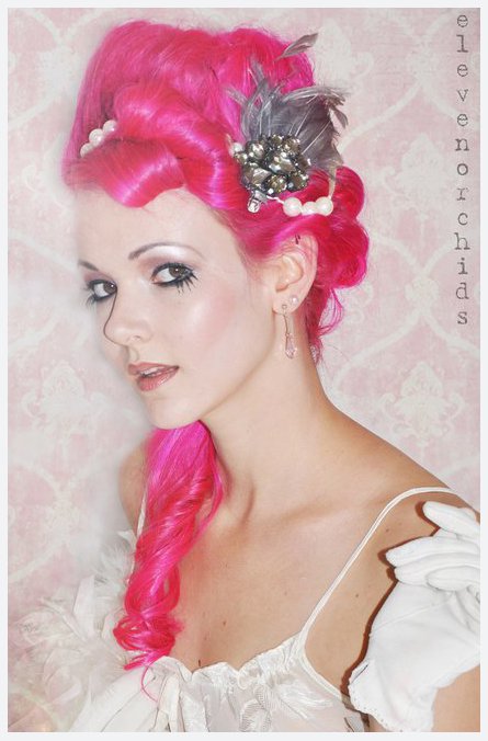 Female model photo shoot of Hair by Steph