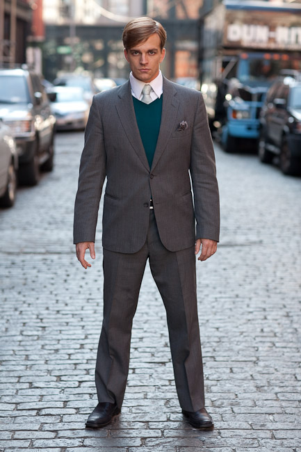 Male model photo shoot of Jonah Young by Erik Borzi in Soho, New York City