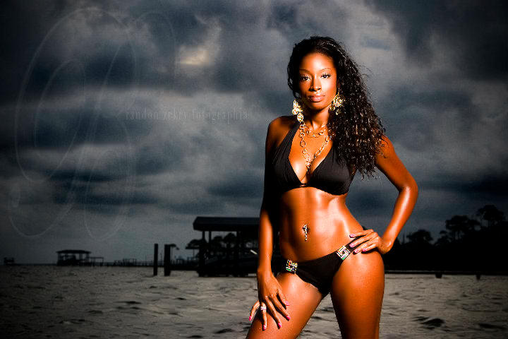 Female model photo shoot of Candice Eilene by Brandon Zackery Imagery in Private Beach..Navarre, FL