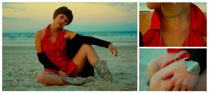 Female model photo shoot of Jay Lazarus in Daytona beach, Florida