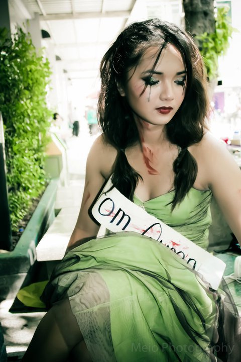 Female model photo shoot of Kelun Kim in Bangkok,Thailand