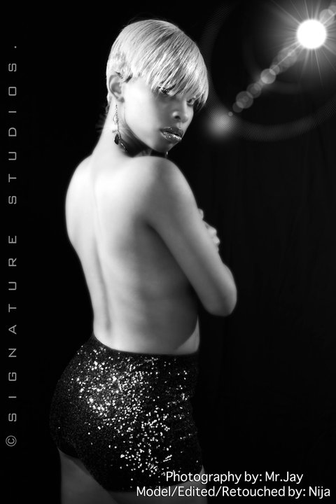 Female model photo shoot of NIJA ASHLEY by Mr  Jay Da Photographer