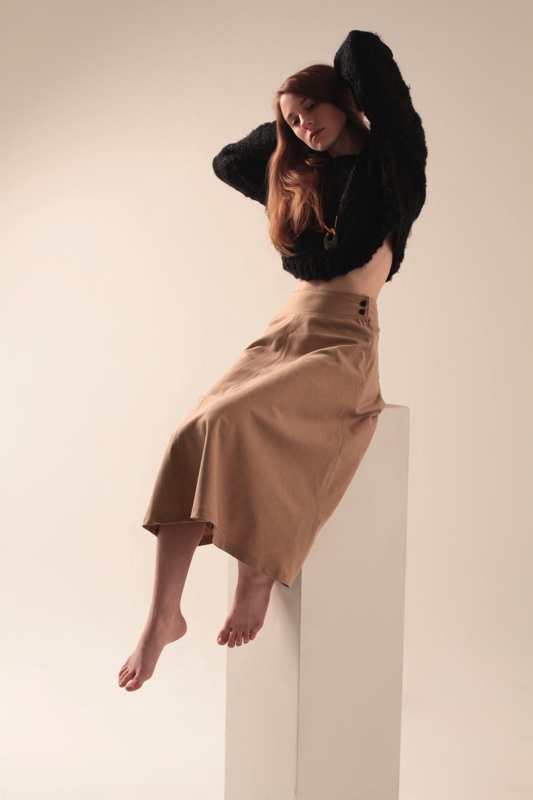 Female model photo shoot of MINAROOM