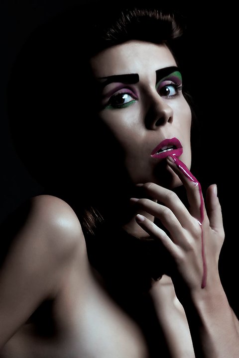 Female model photo shoot of AnnaRee Makeup