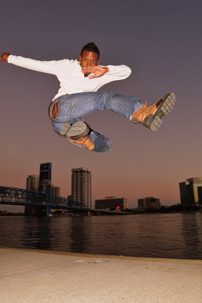 Male model photo shoot of MichaelSupado in Jacksonville Landing