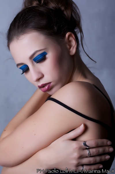 Female model photo shoot of Mary_makeup by Paolo Loli in Rome - Italy