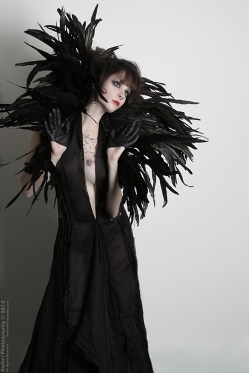 Female model photo shoot of Manda Chaos by Hatter Marie